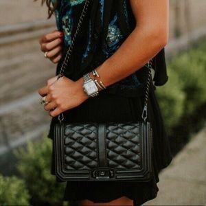 Rebecca Minkoff Quilted Love Crossbody Purse